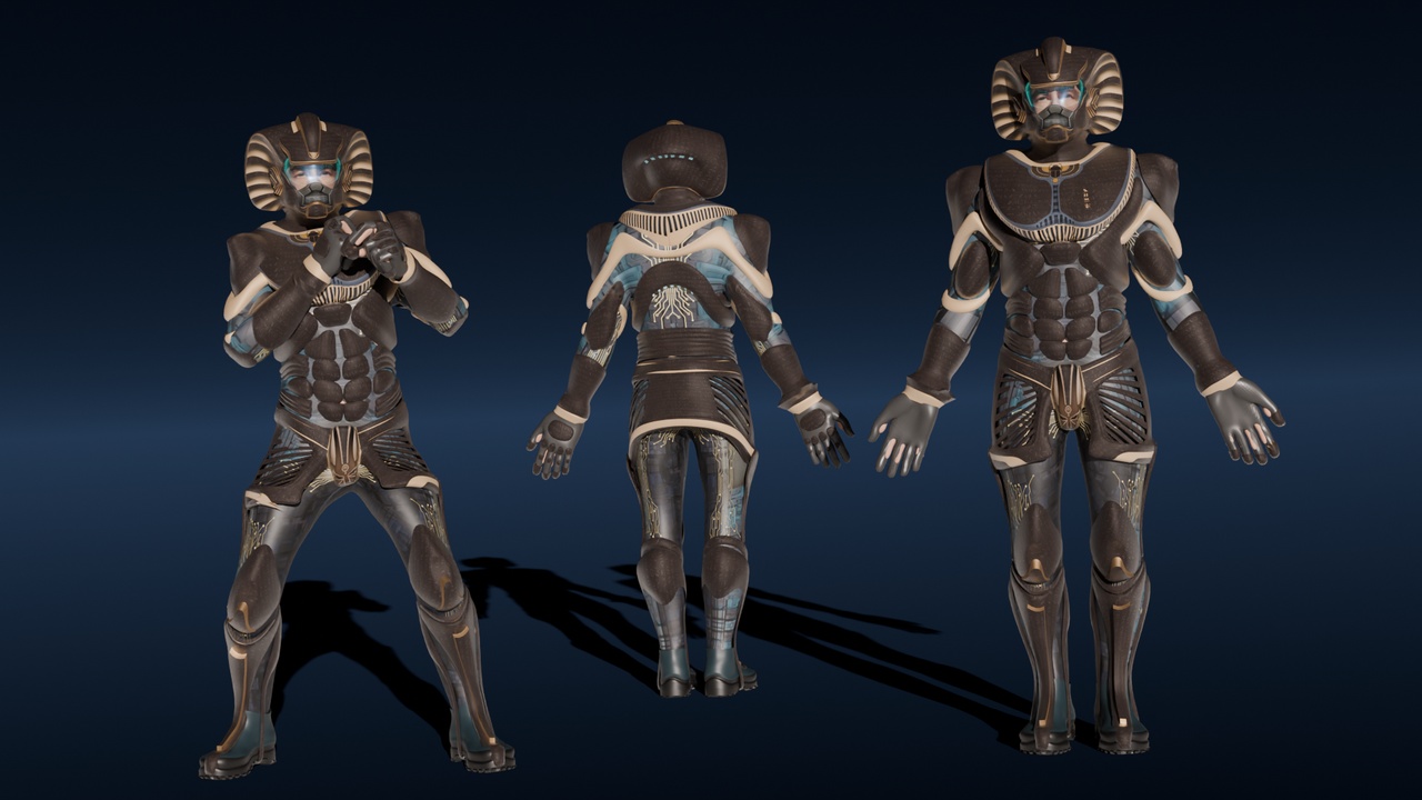 Media 1 for listing Pharaonic Superhero Sci Fi