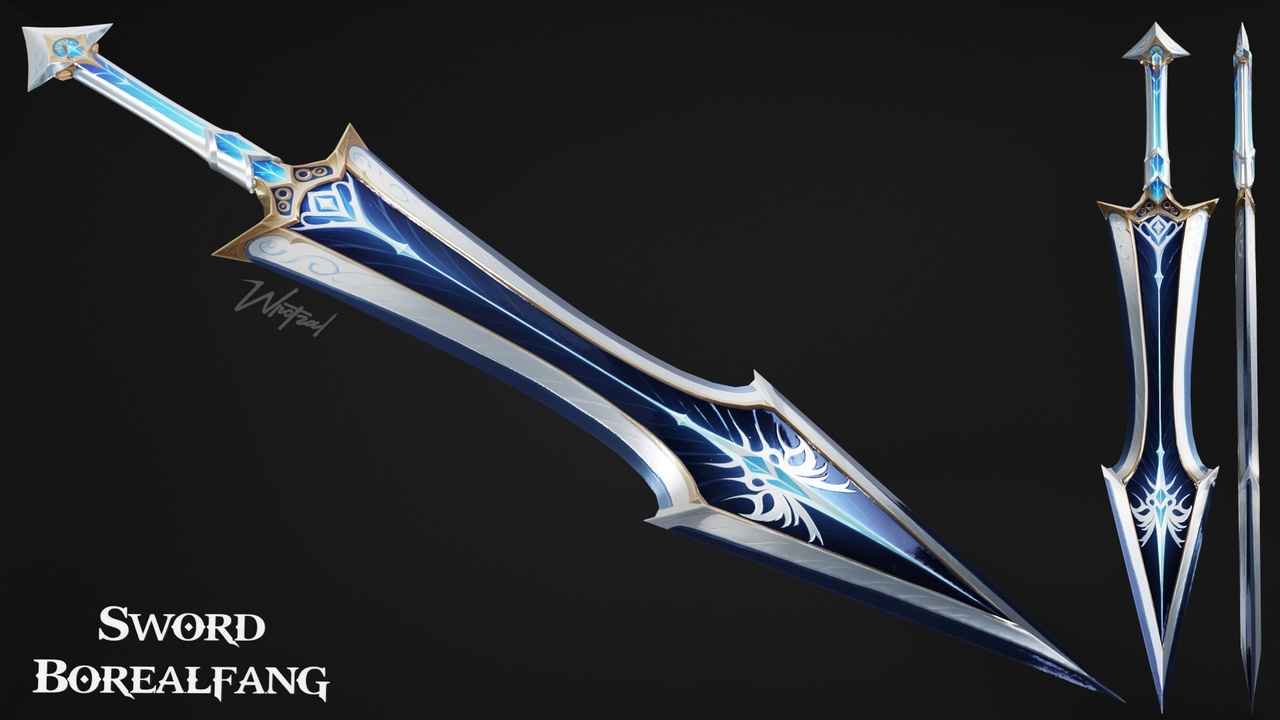 Media 1 for listing Sword Borealfang [Stylized Fantasy]