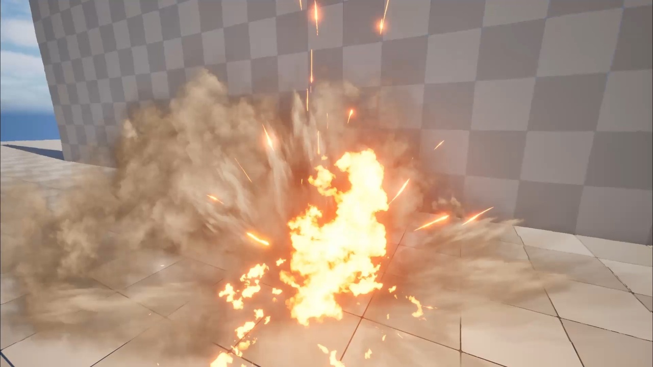 Media 1 for listing TopDown game mode - Explosions VFX