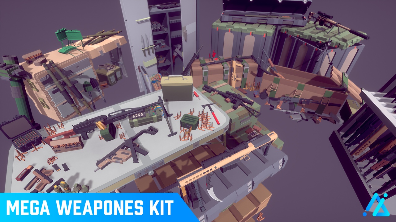Media 1 for listing POLY - Mega Weapons Kit