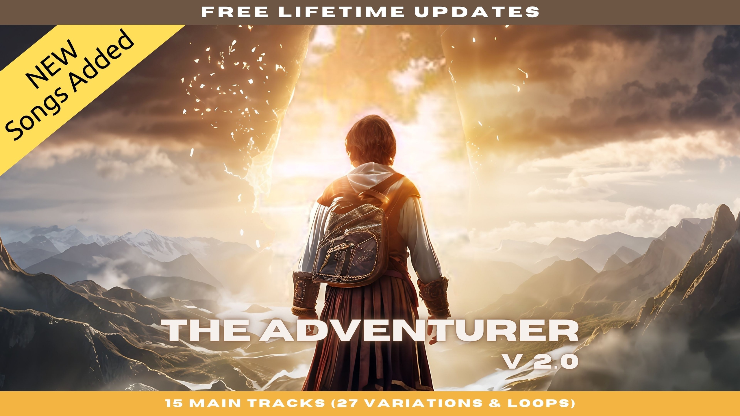 Media 1 for listing The Adventurer v 2.0 - Orchestral Fantasy Music