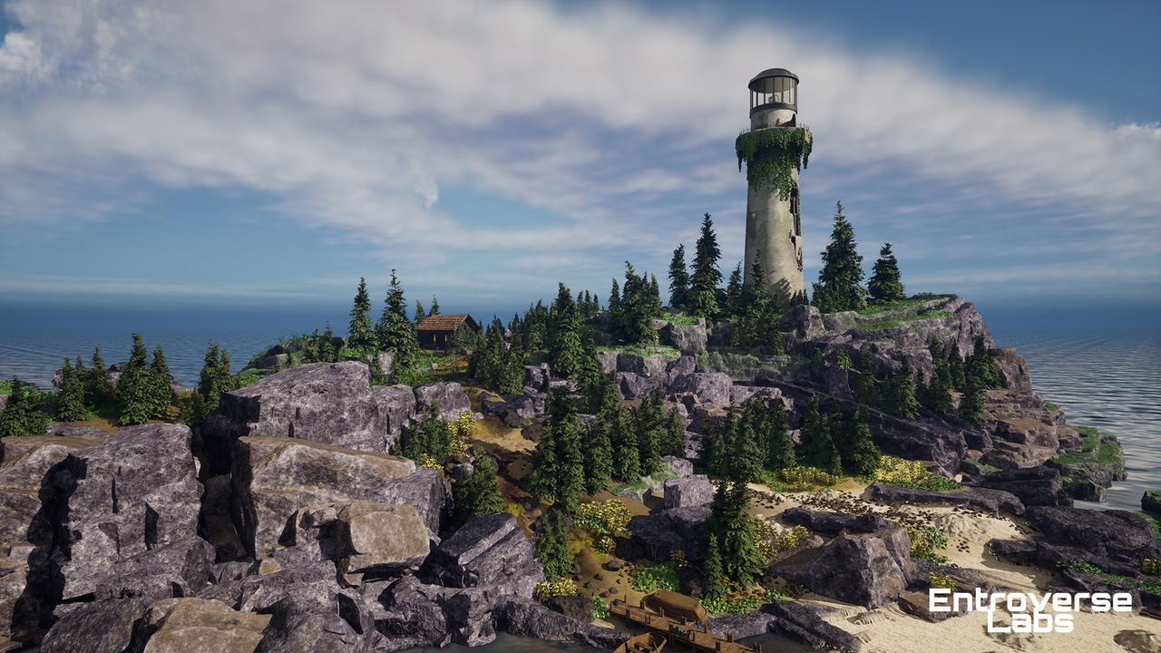 Abandoned Lighthouse Island – Modular Environment Pack