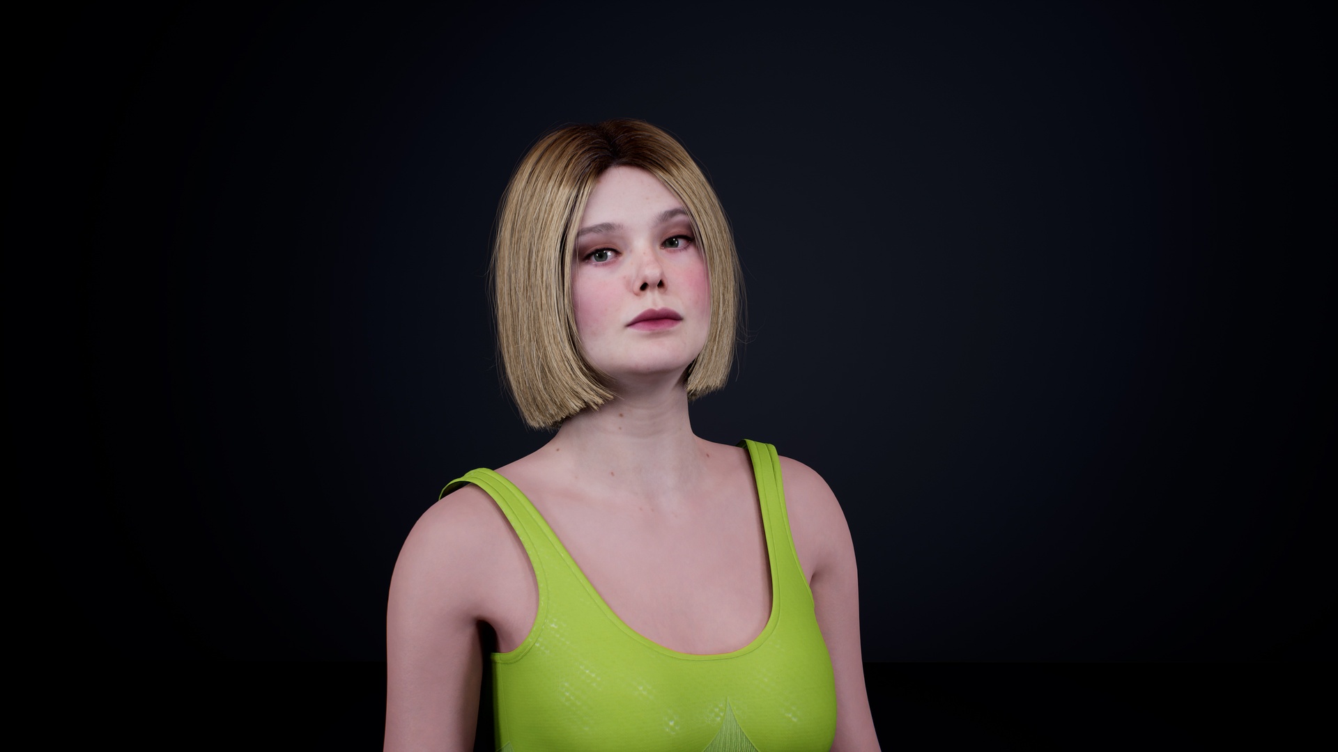 Media 1 for listing Elle Fanning | Metahuman