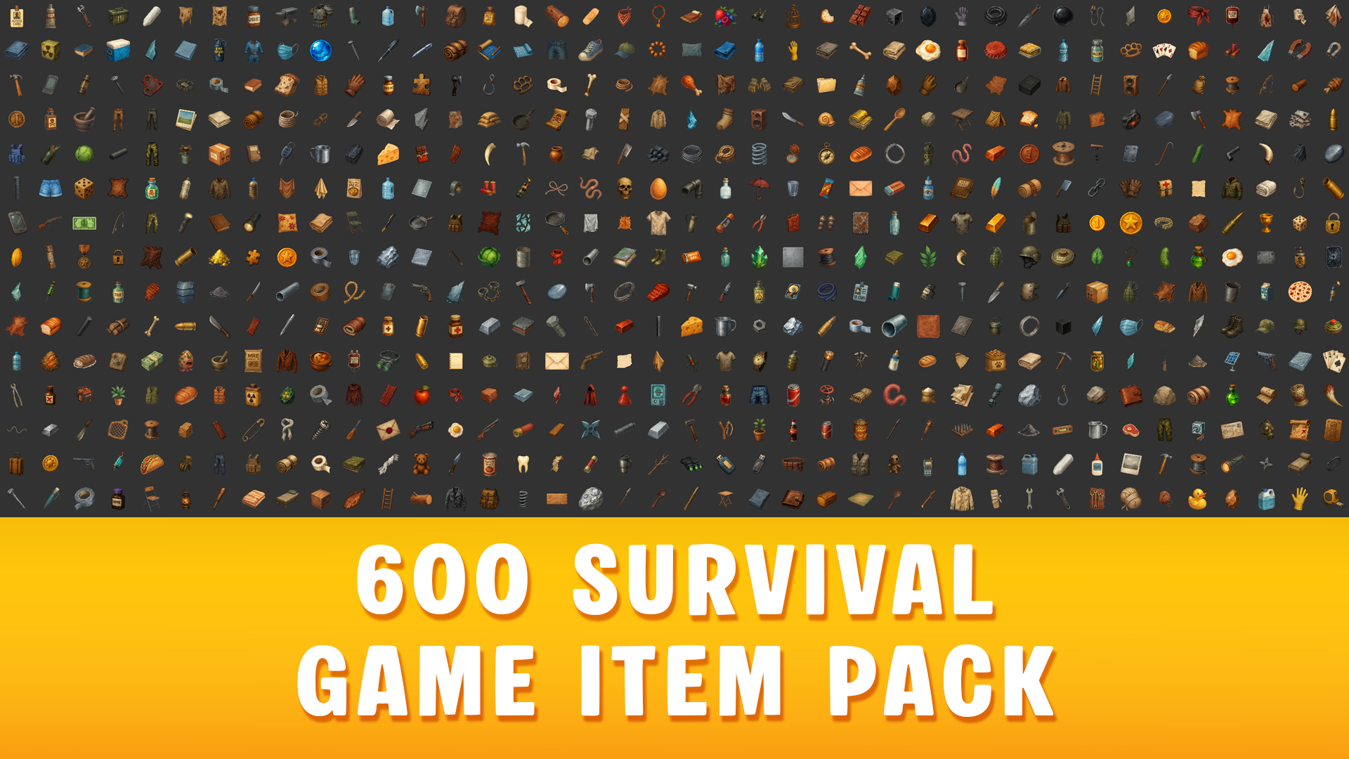 Survival Game Item Pack | Fab