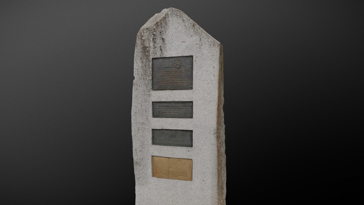 Media 1 for listing Commemorative marker stone