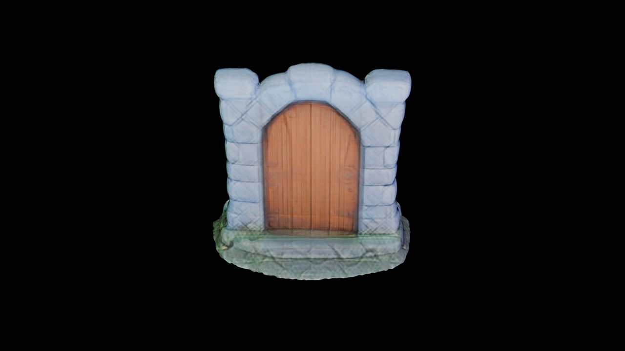 Media 1 for listing Rustic Wooden Door with Stone Archway