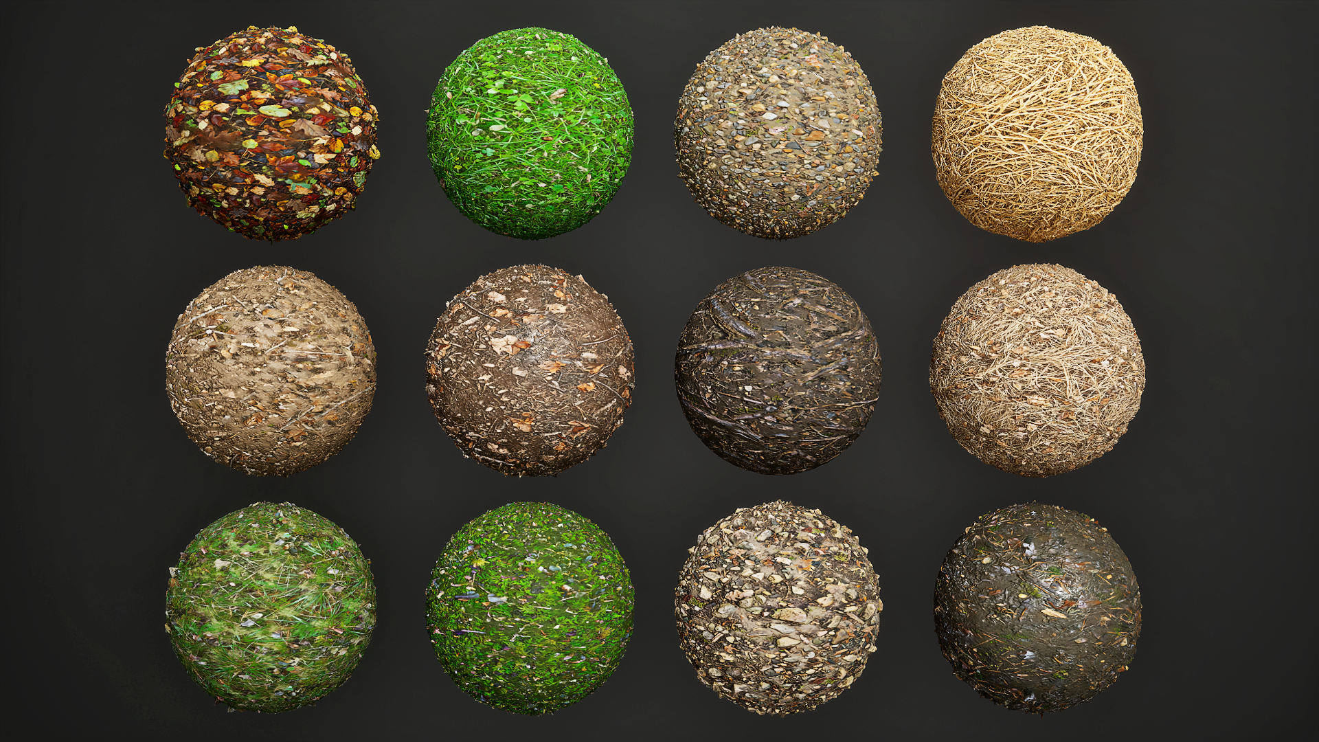 Realistic Materials - Forest Ground 2 | Fab