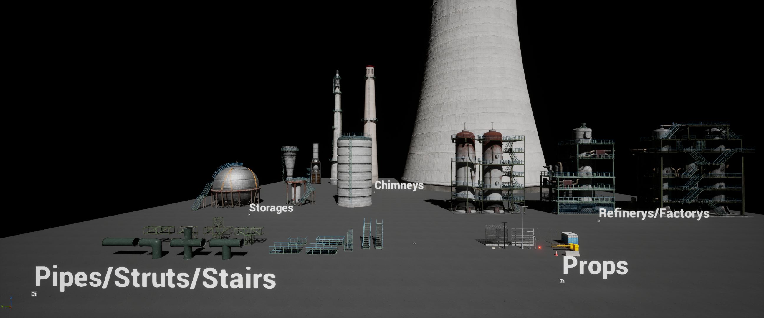 Refinery Asset Pack | Fab