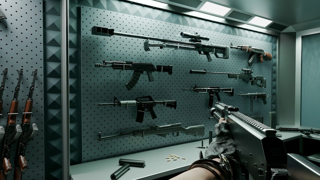 Media 1 for listing Game-Ready Gun Collection and Armory | Rigged Guns Pack