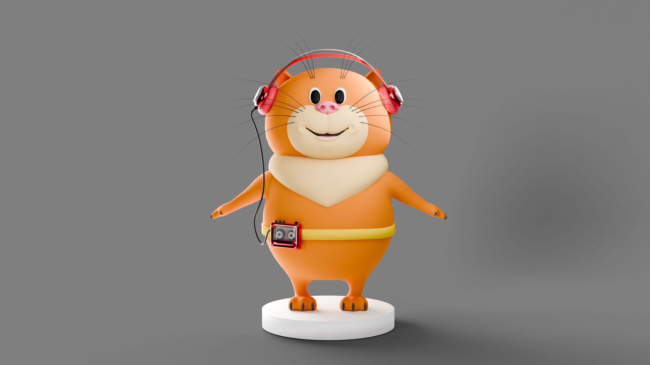 Media 1 for listing Cartoon fat cat