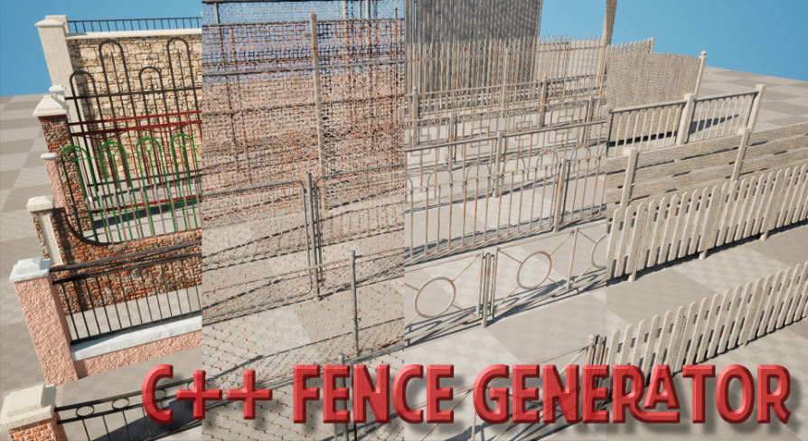 C++ Fence Generator | Fab