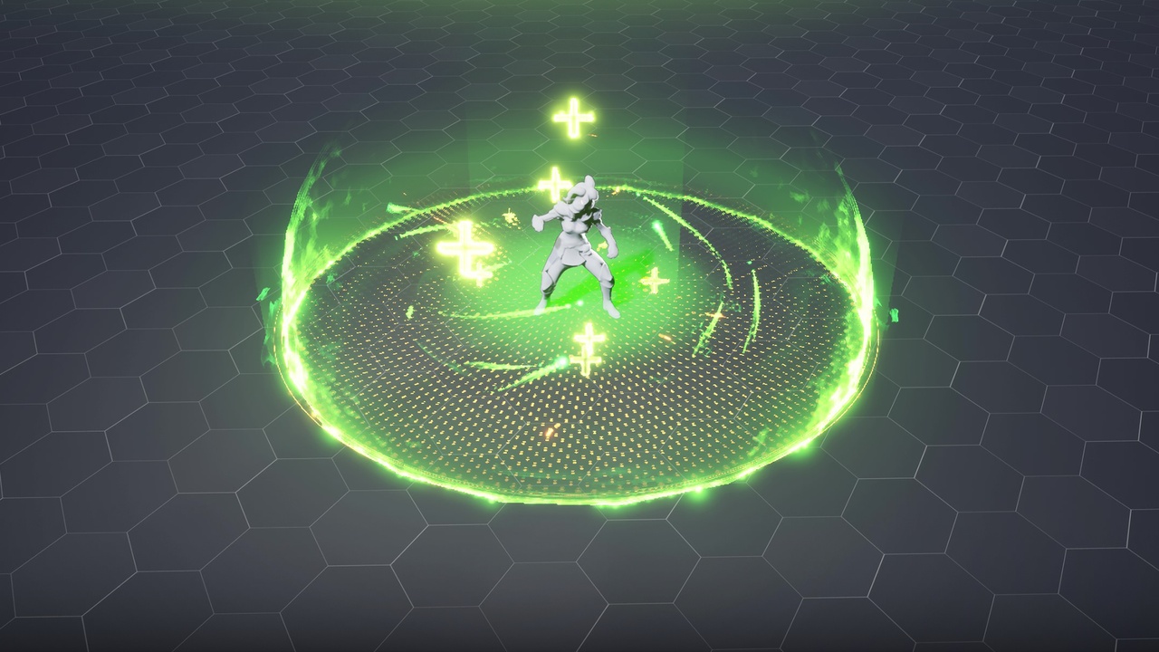 出品AOE Healing Aura VFXのメディア1