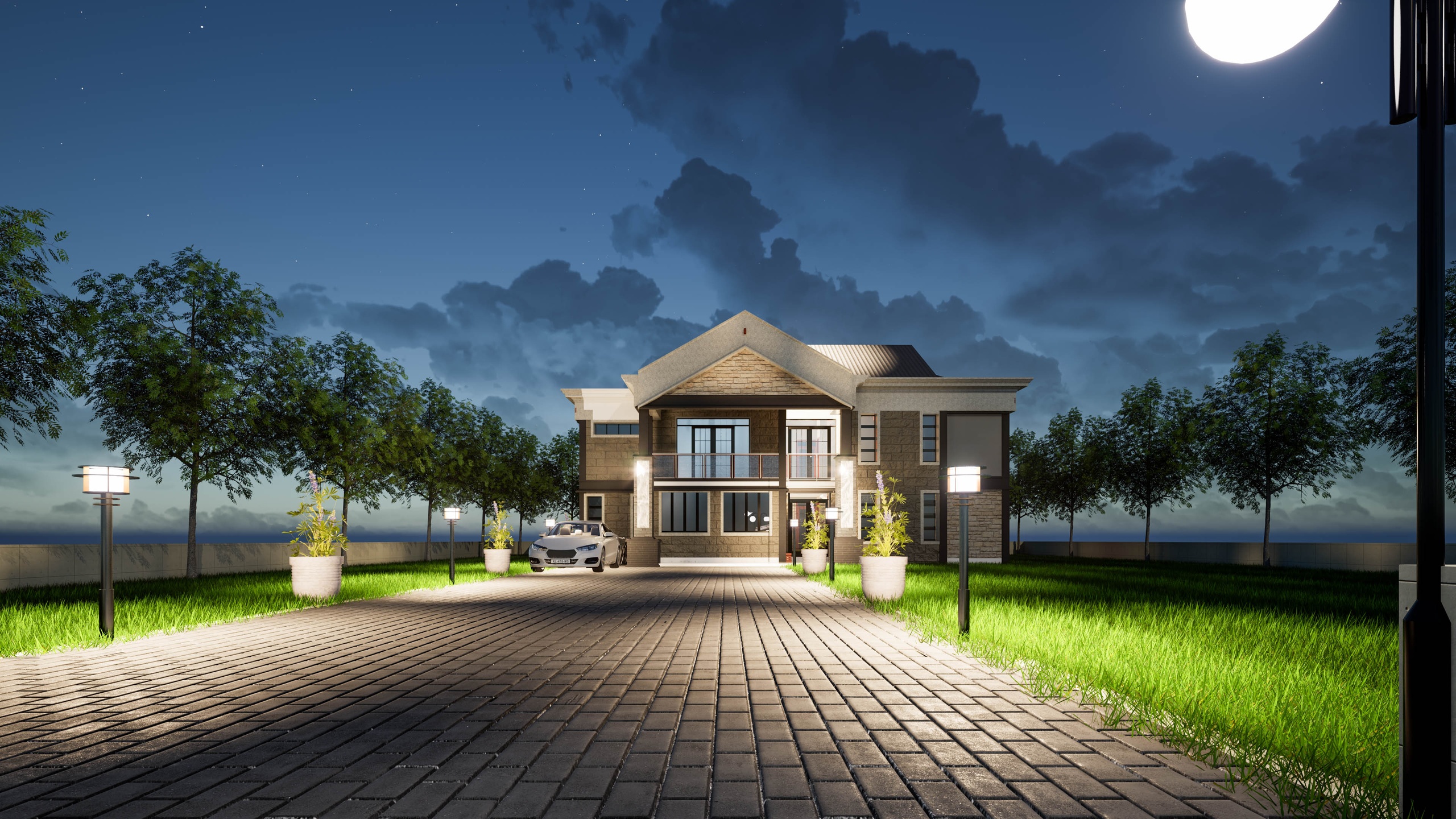 Media 1 for listing Contemporary Villa with Landscaping