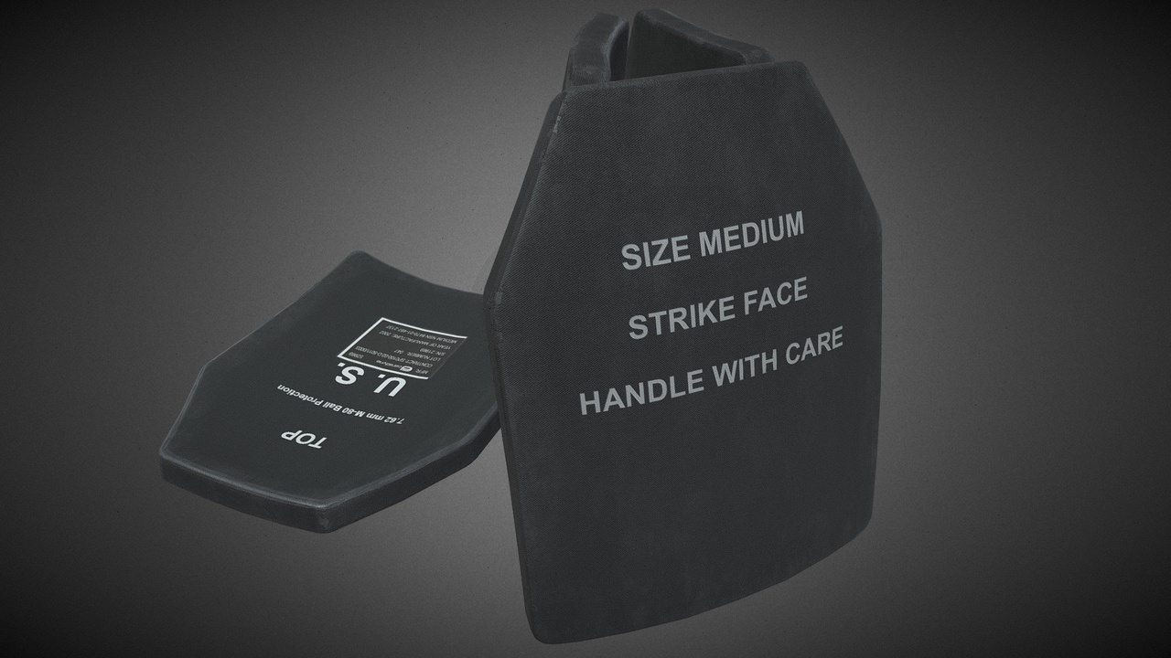 Media 1 for listing SAPI  Vest Inserts - Ceradyne