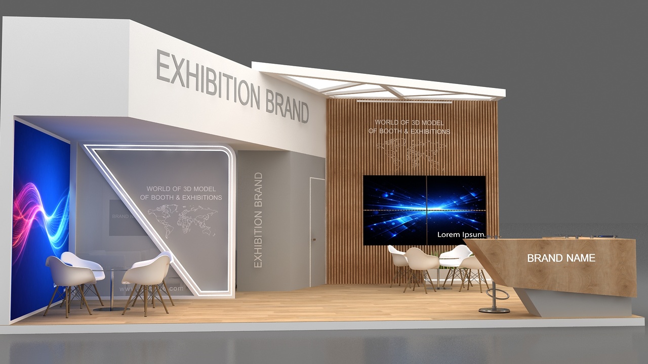Media 1 for listing 3d exhibition stand