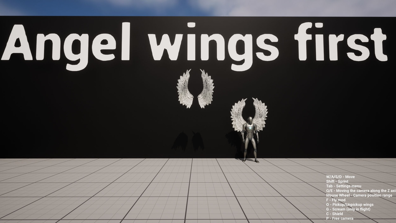 Media 1 for listing First Angel wing animated