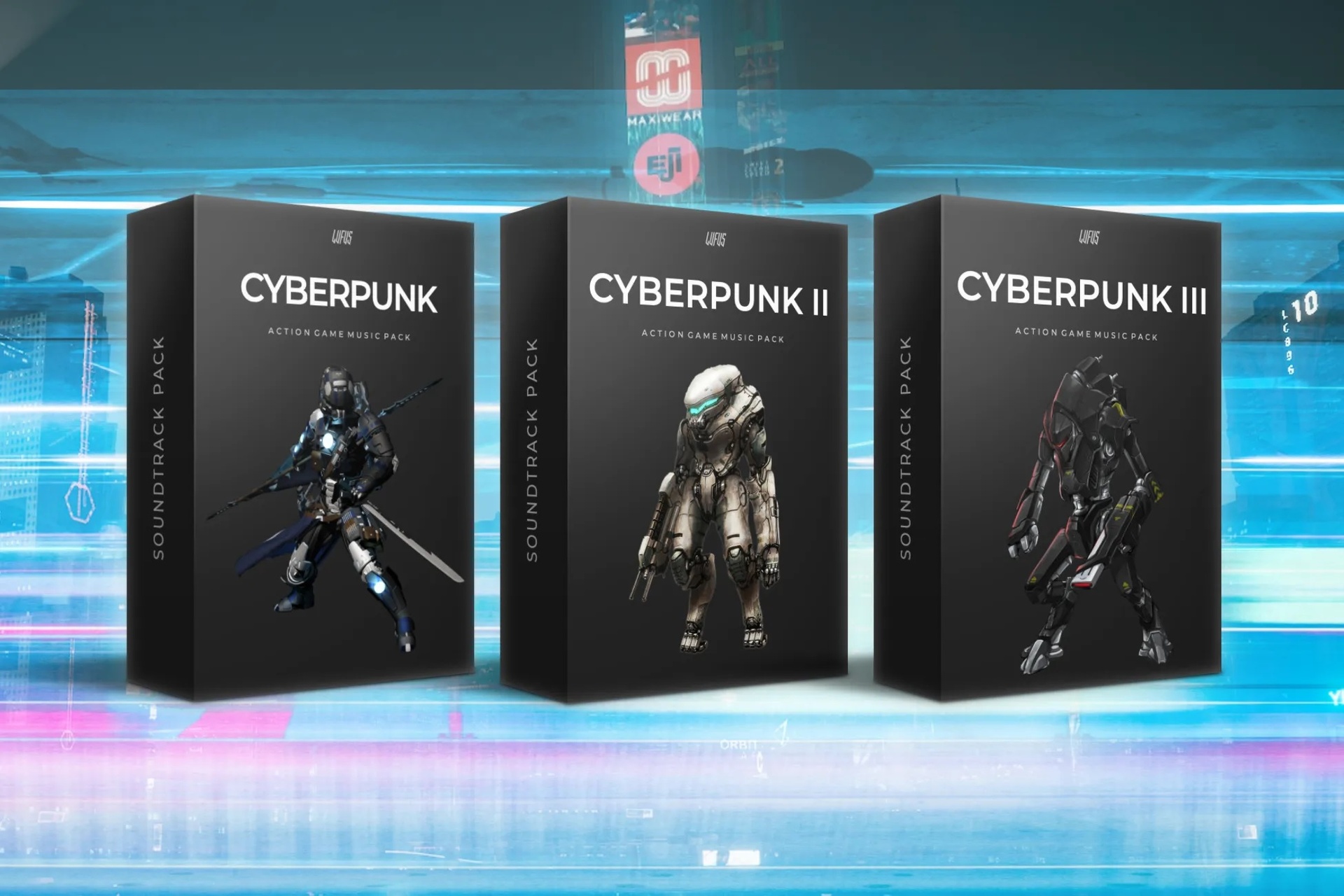 Media 1 for listing Cyberpunk Bundle Vol. 1