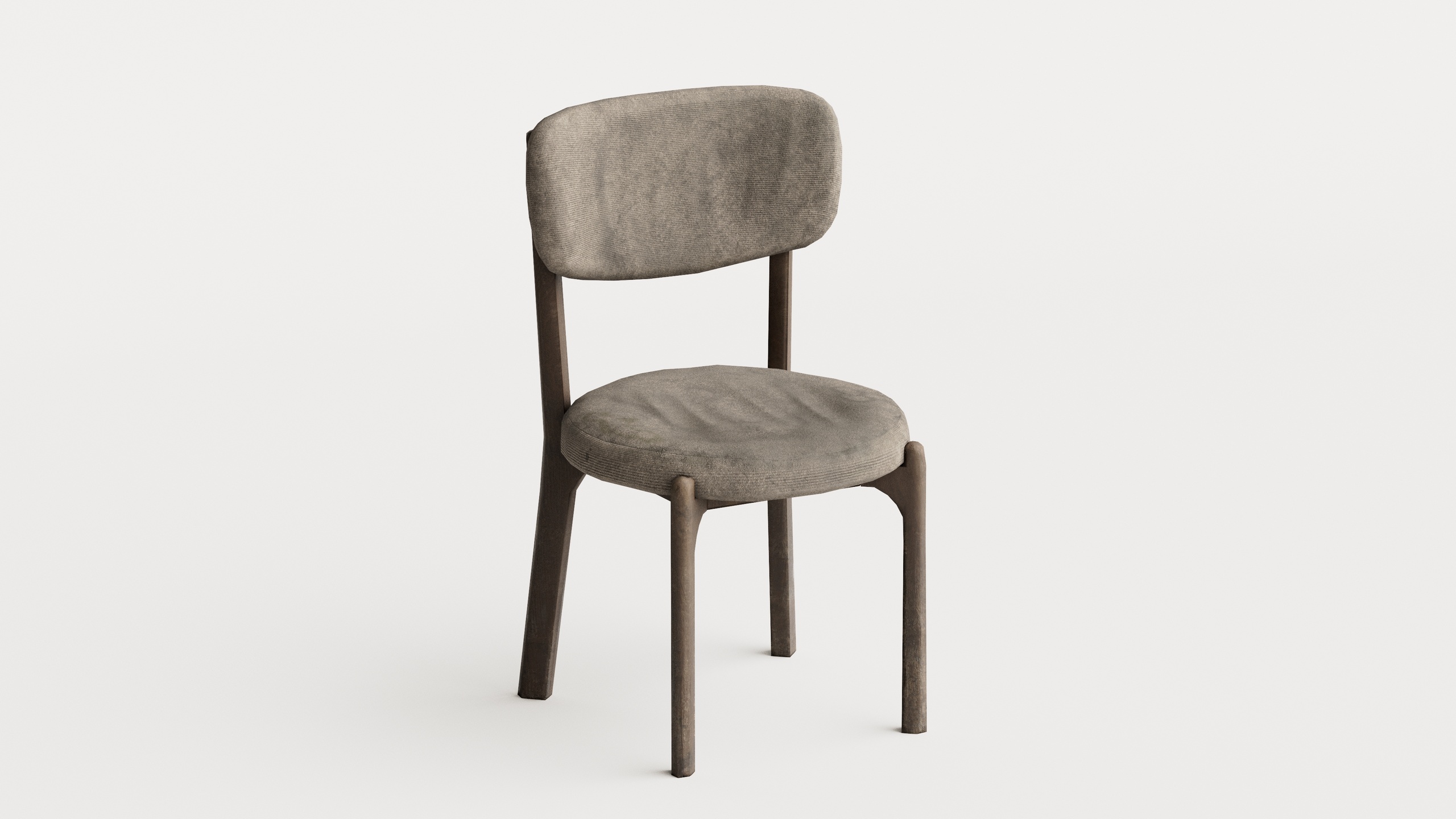 Media 1 for listing Dining Chair - Dirty and Old - Game Ready Low Poly