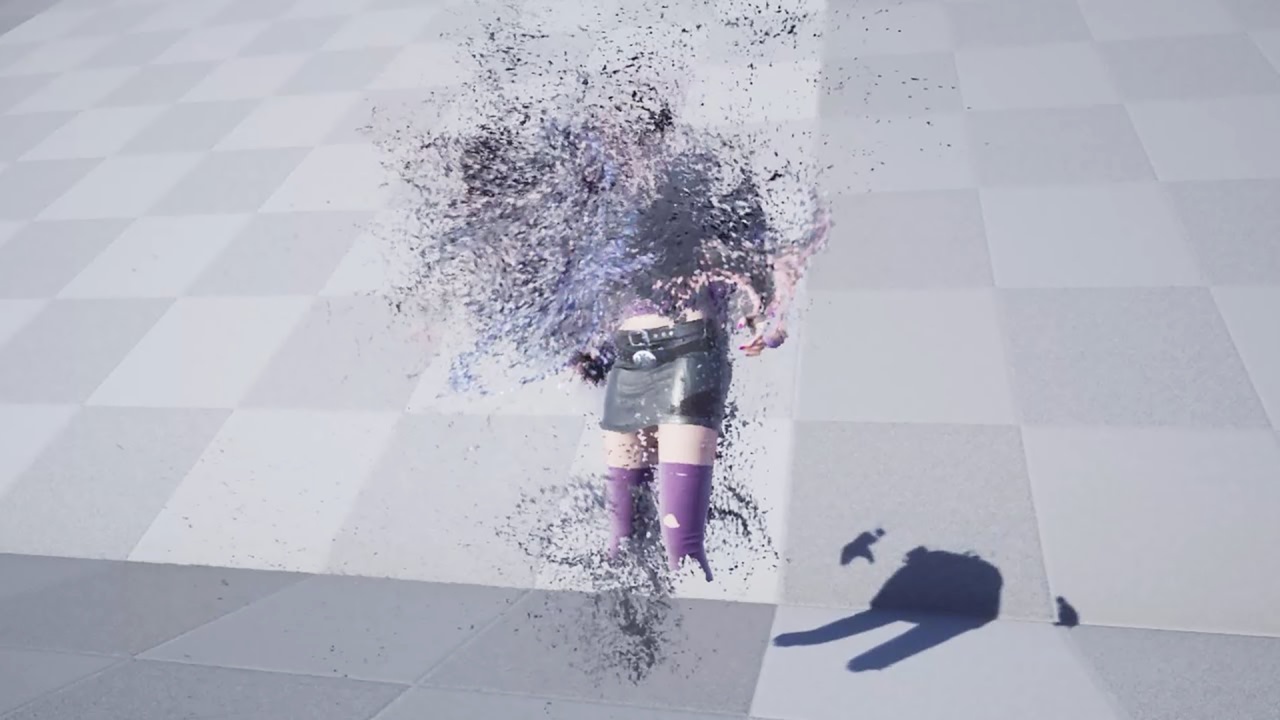 Media 1 for listing UE5 Dissolve(Multiple Materials) VFX