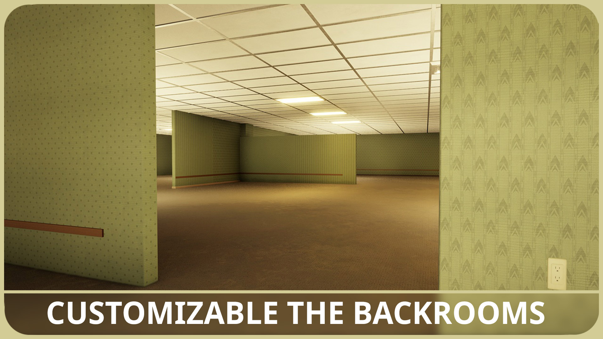 Customizable The Backrooms
