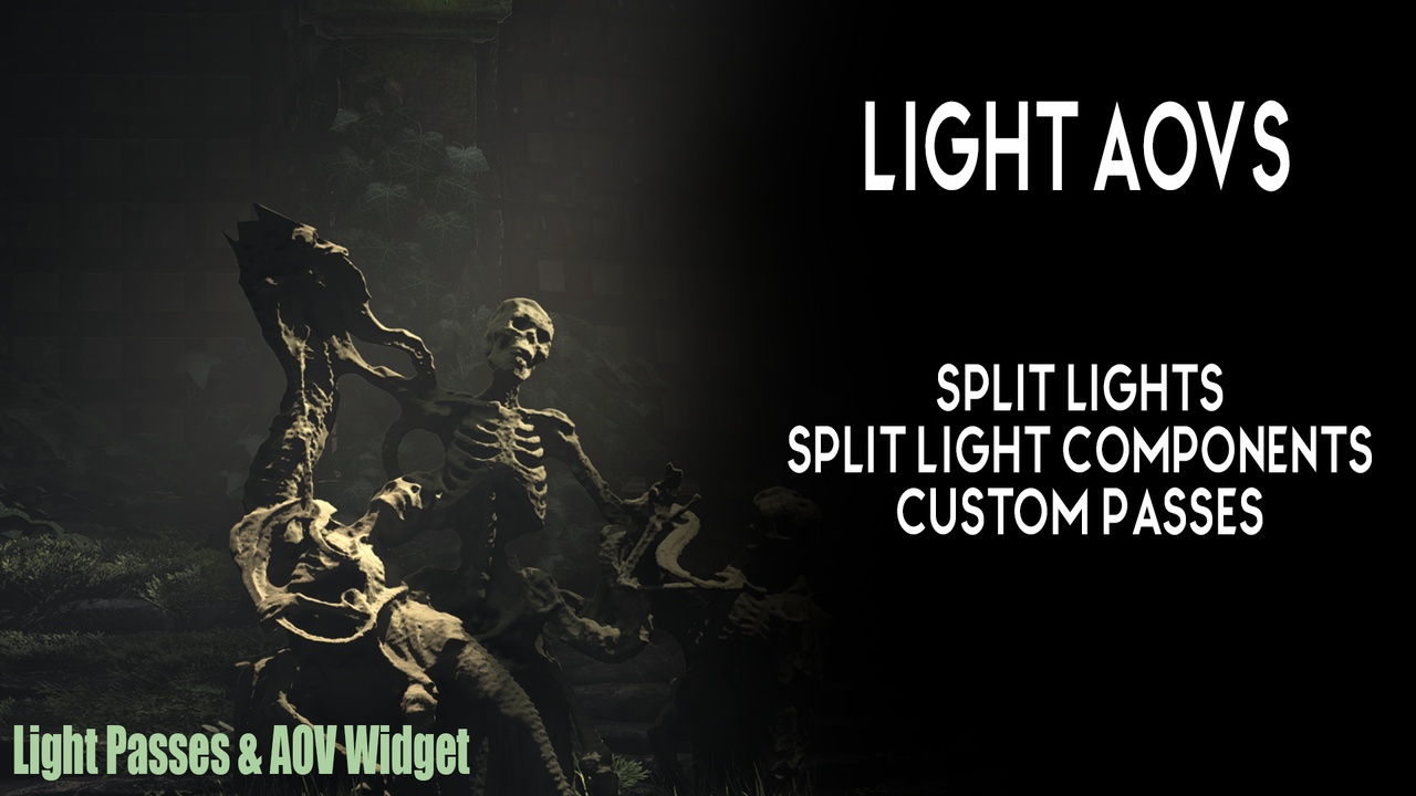 Media 1 for listing Light Passes & AOV Widget