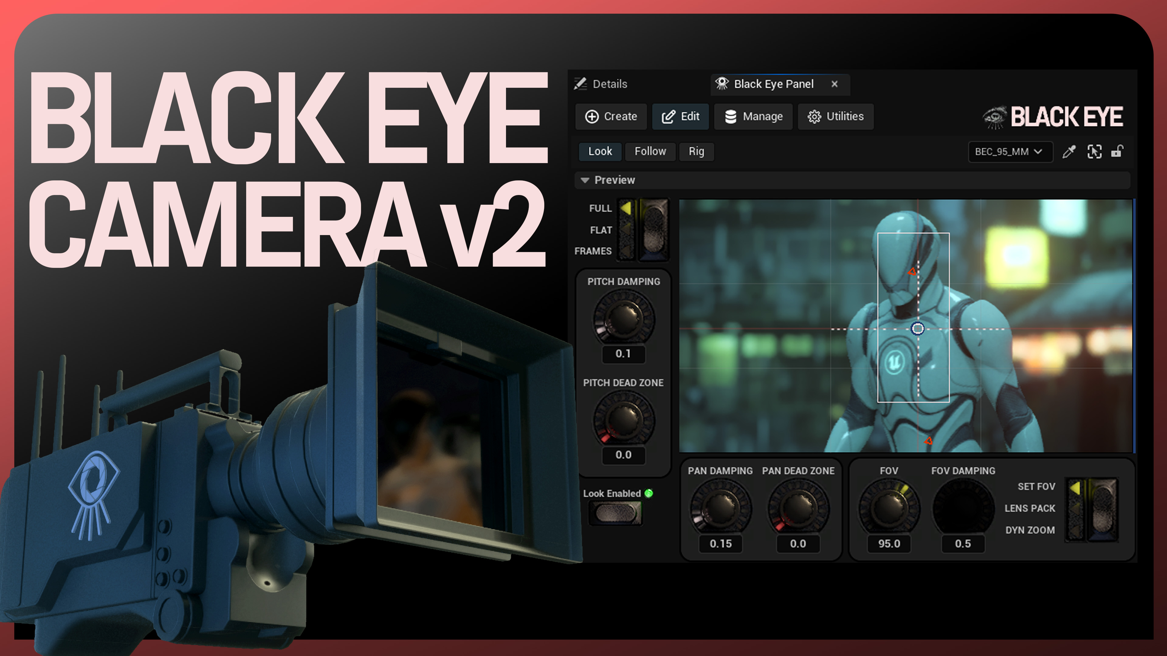 Black Eye Camera - Powerful Procedural Camera System for Gameplay and ...