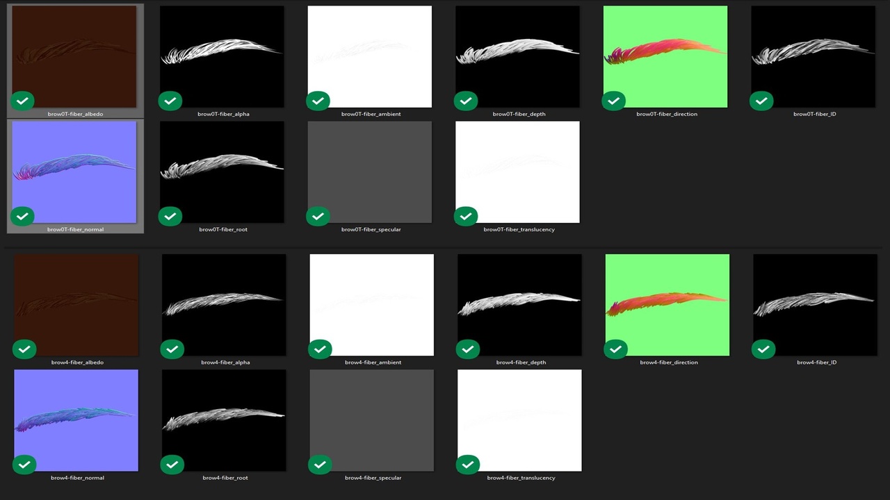 Media 1 for listing 20 - 4K High-Definition Eyebrow PACK