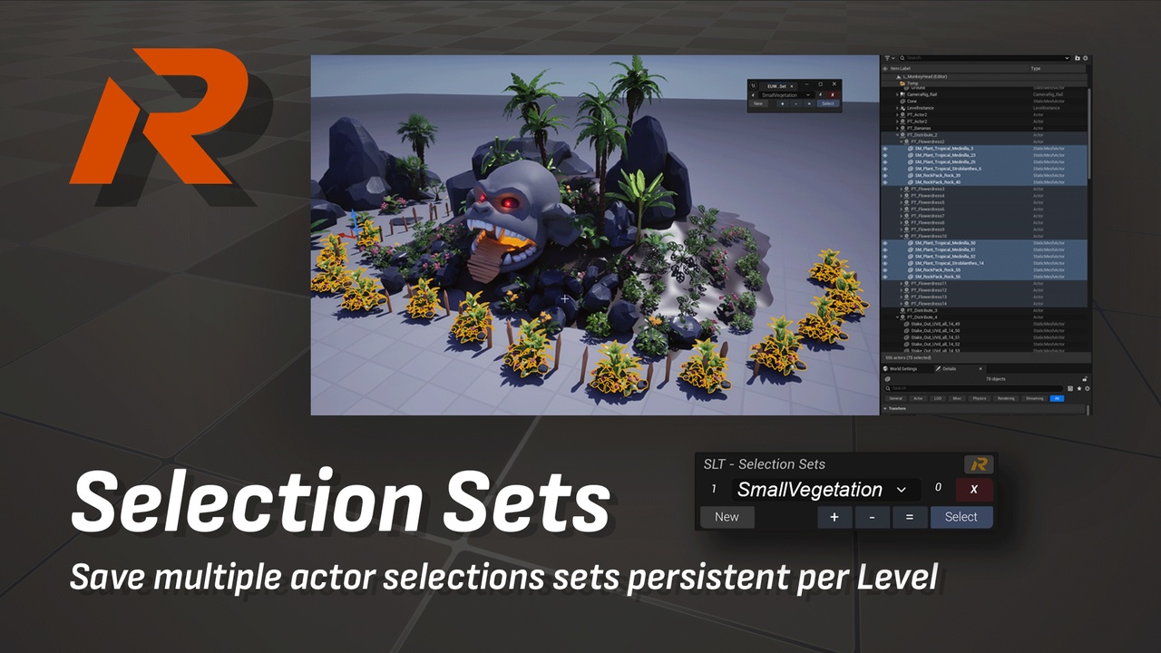 Media 1 for listing Actor Selection Sets