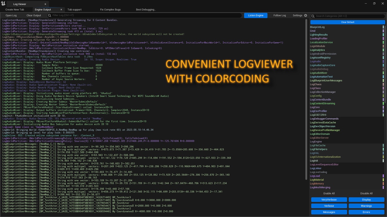 Media 1 for listing Log Viewer