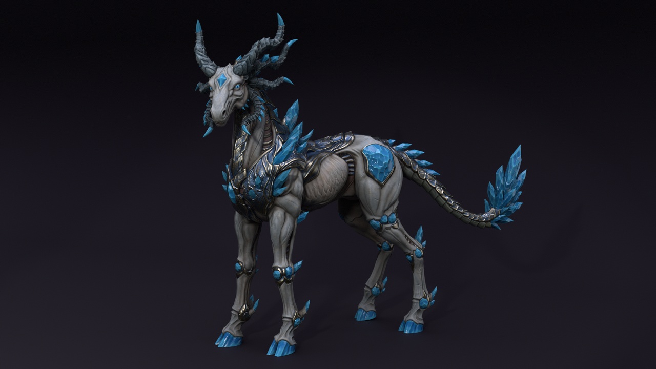 Media 1 for listing Crystal horse