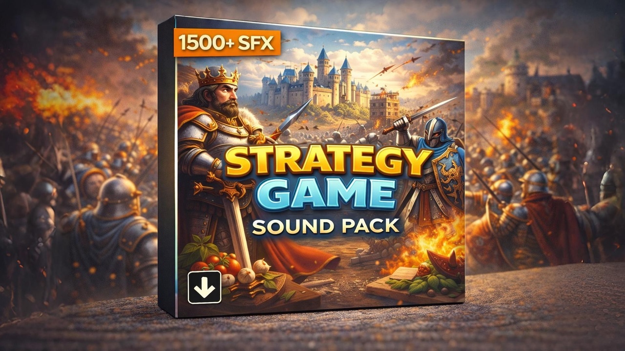 Media 1 for listing Strategy Game Sound Pack