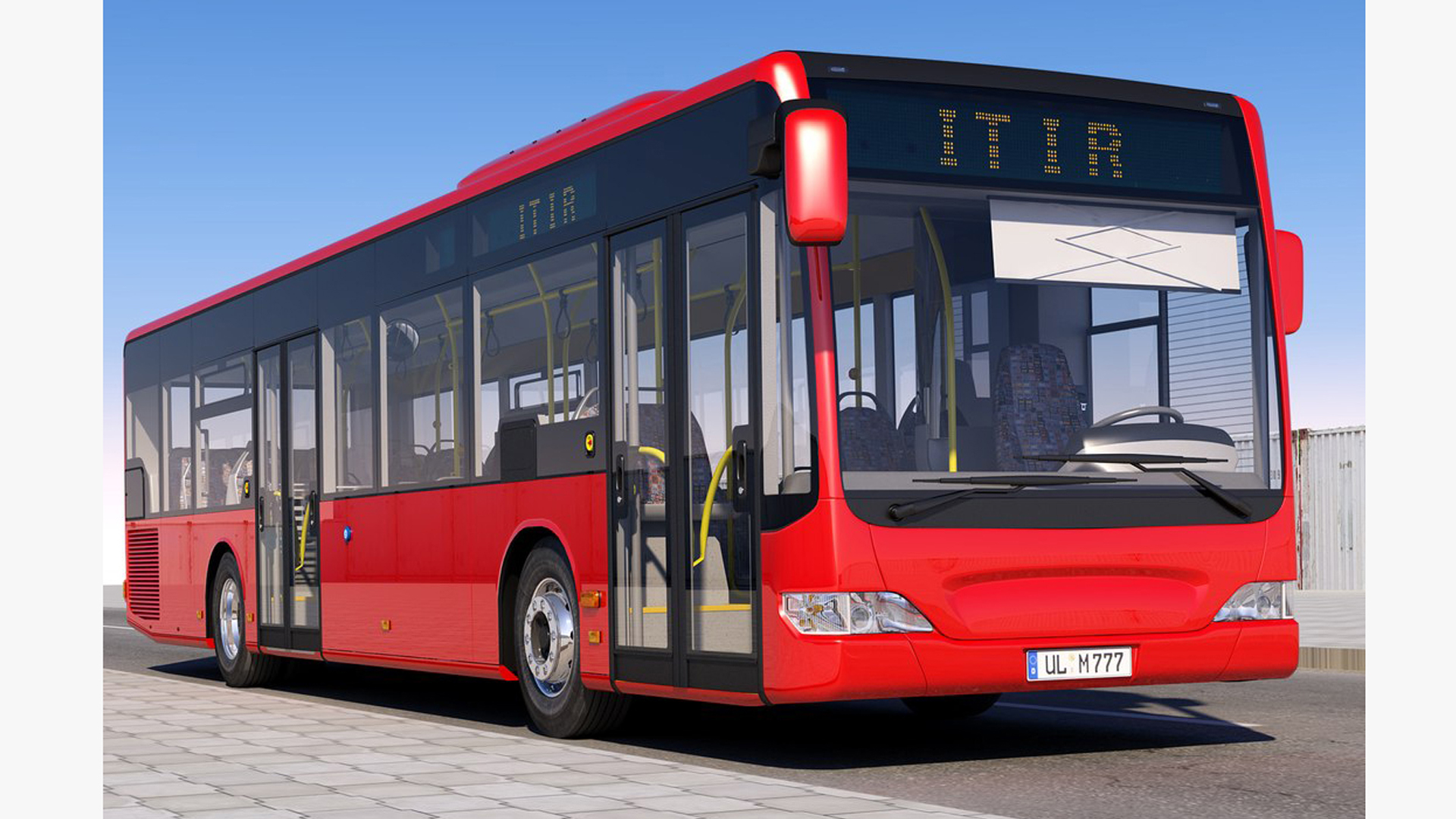 City Bus Red | Fab