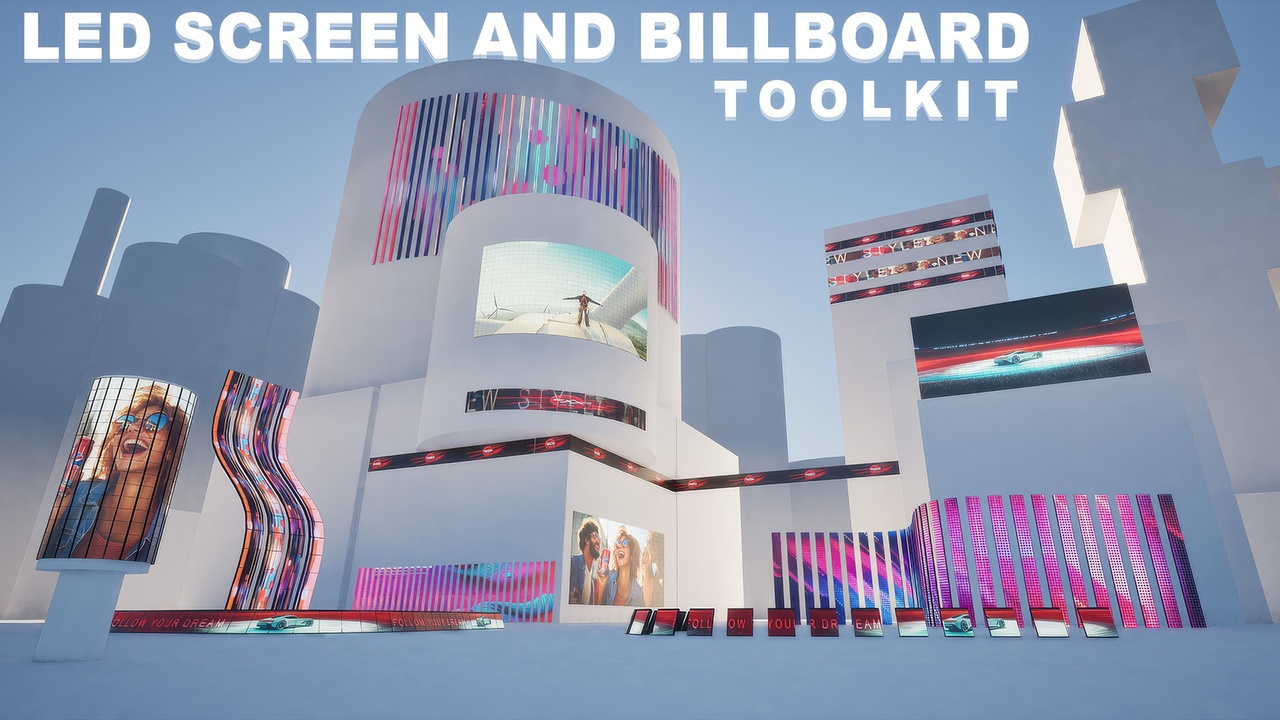 Media 1 for listing LED Billboard and Screen Toolkit