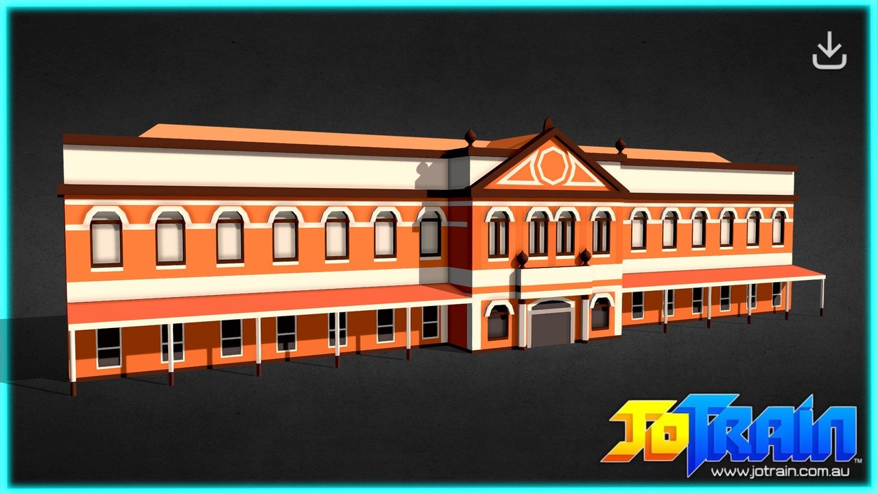 Media 1 for listing South Brisbane Railway Station - Low Poly