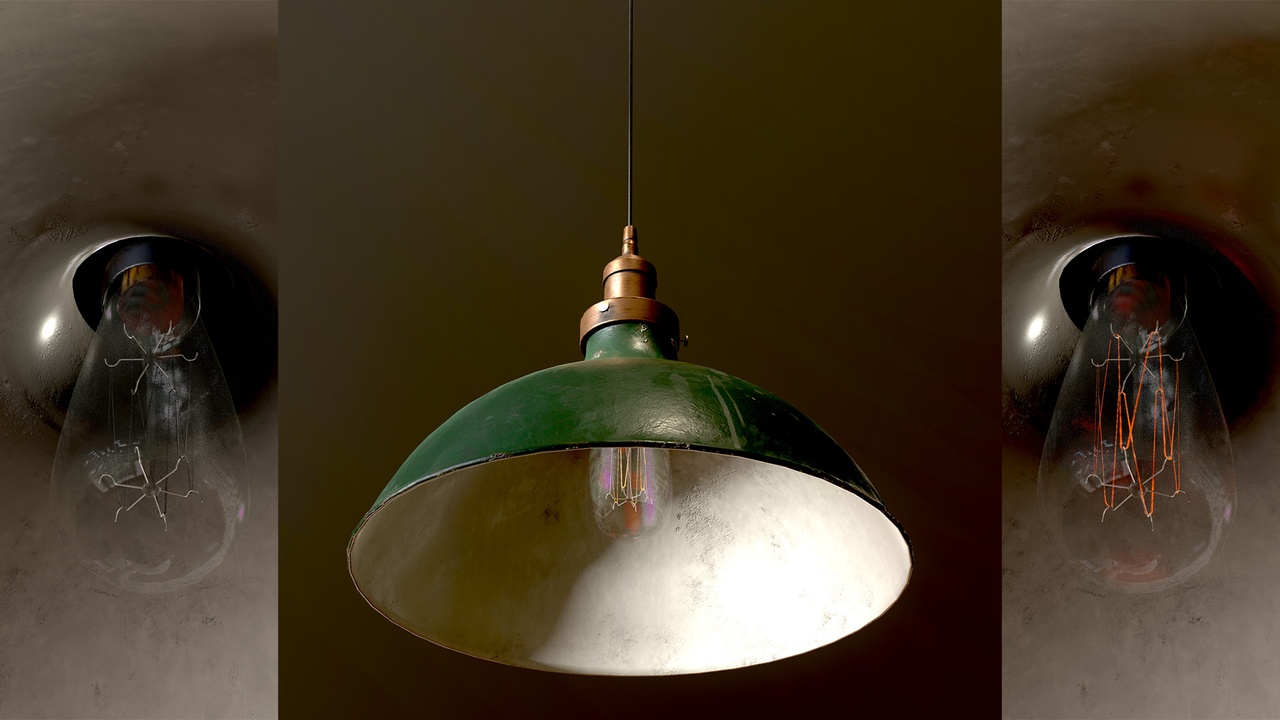 Old Pendant Lamp 제품 등록을 위한 미디어 1개