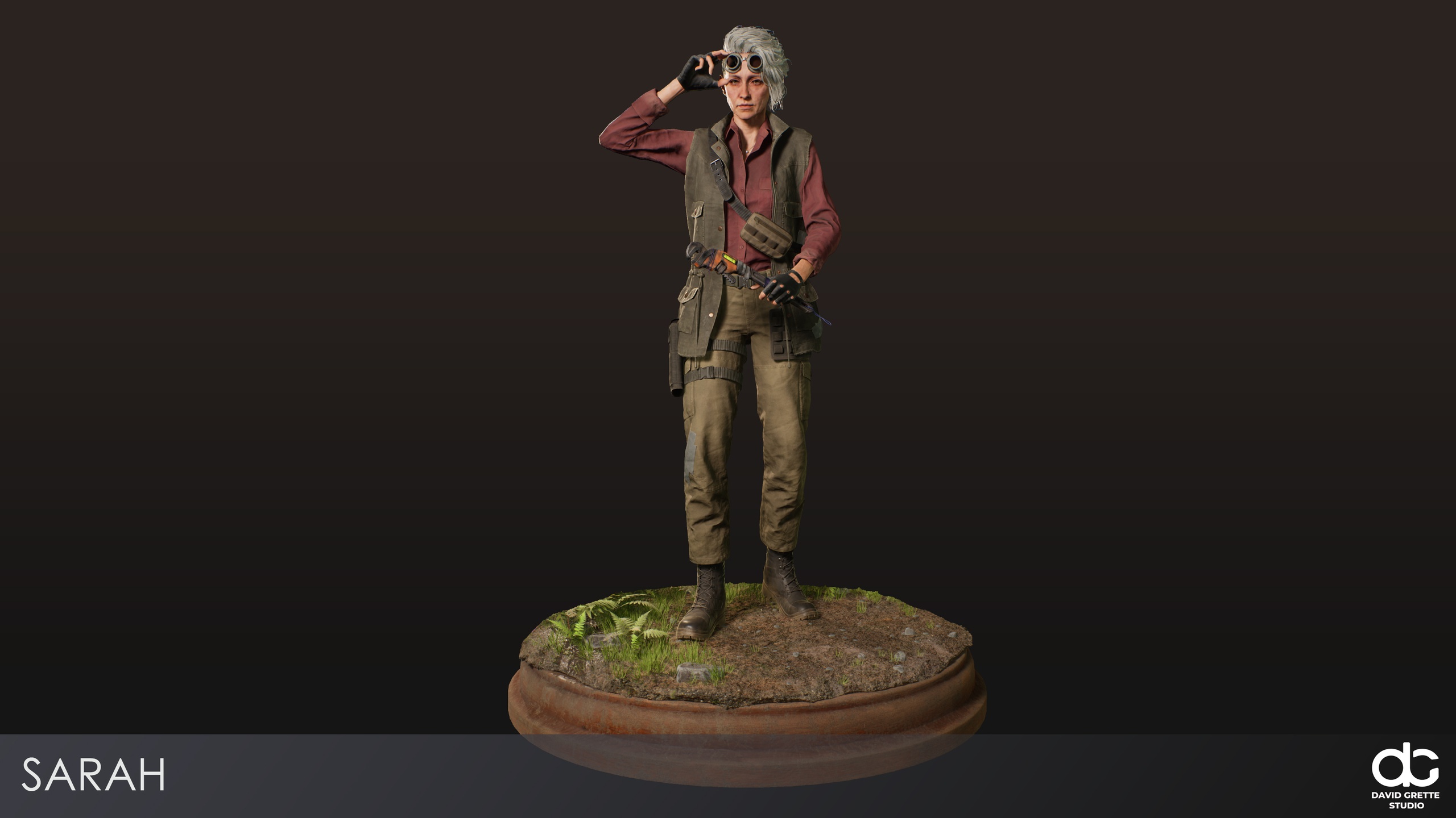 出品Mechanic Character Sarah - Survival Survivor Action Shooter Adventure Woman Girlのメディア1