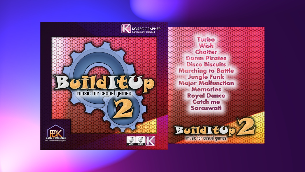 Media 1 for listing Build It Up 2 (music for casual games)