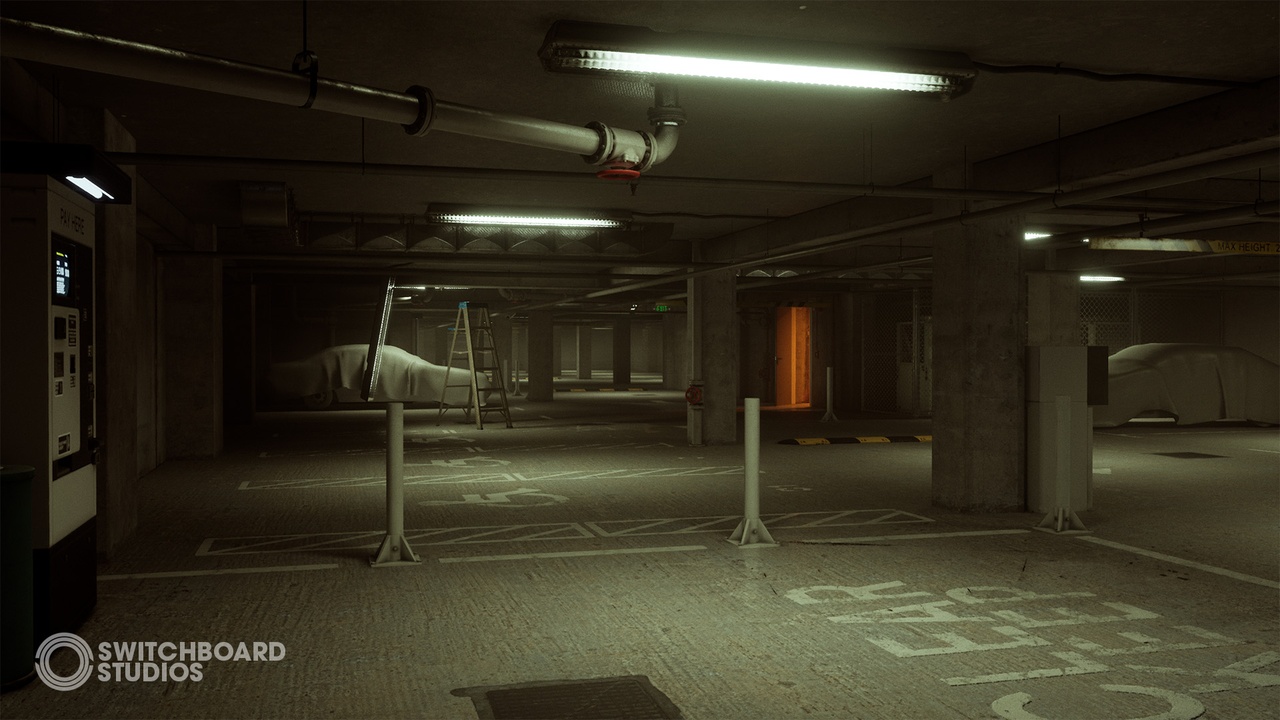 商品 Atmospheric Modular Underground Car Park & Hallways 的媒体 1