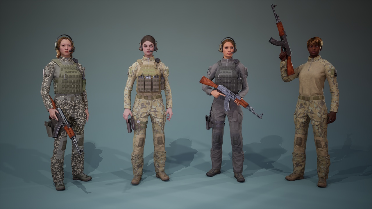 Media 1 for listing Female Soldier