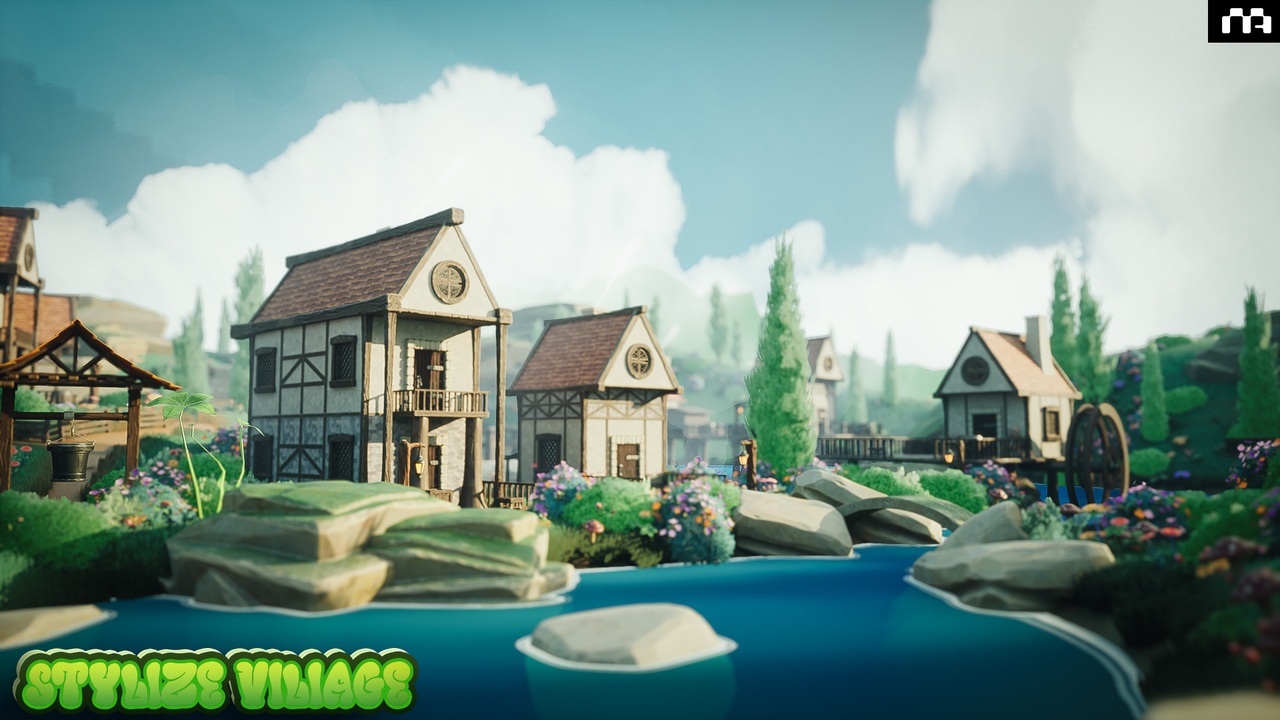 出品Stylized Village Environment Kitのメディア1