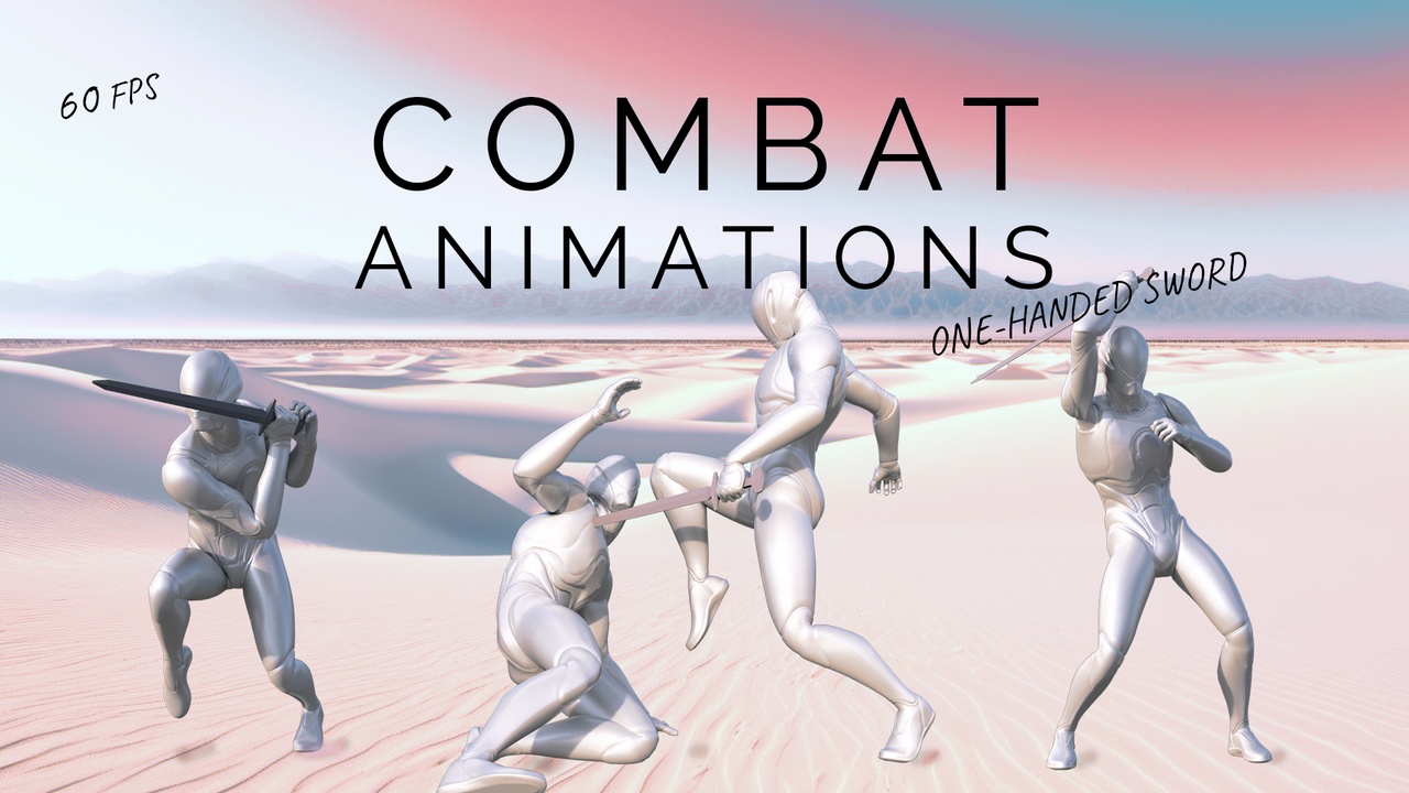 Media 1 for listing 700+ Sword Combat Animations