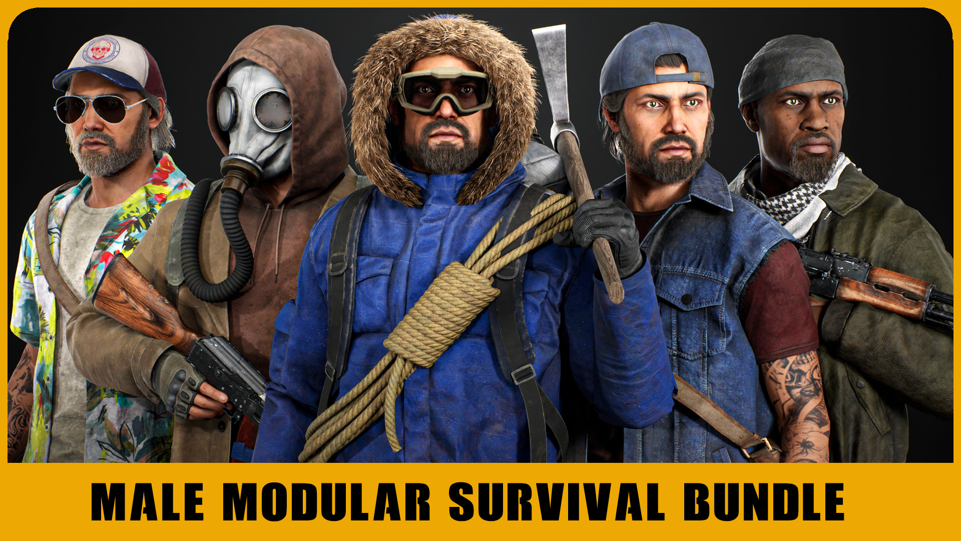 Male Modular Survival Bundle | Fab