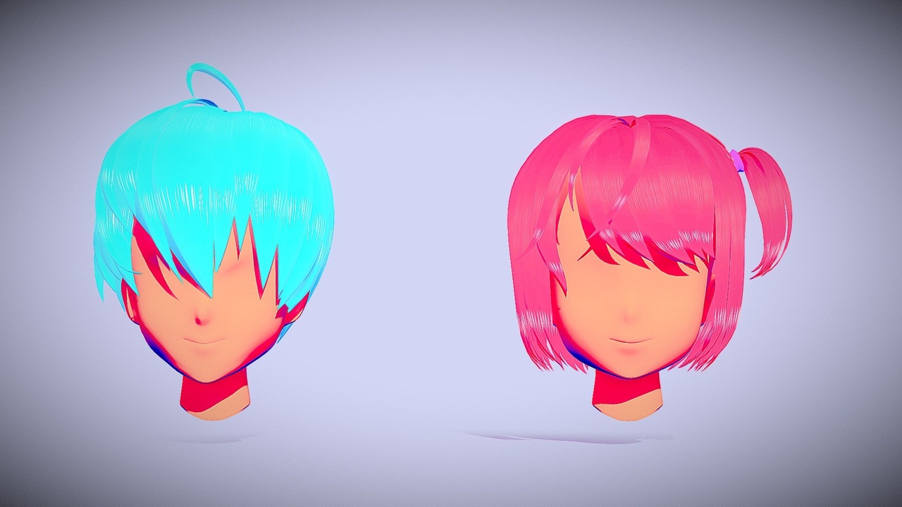 Media 1 for listing Anime-Hair