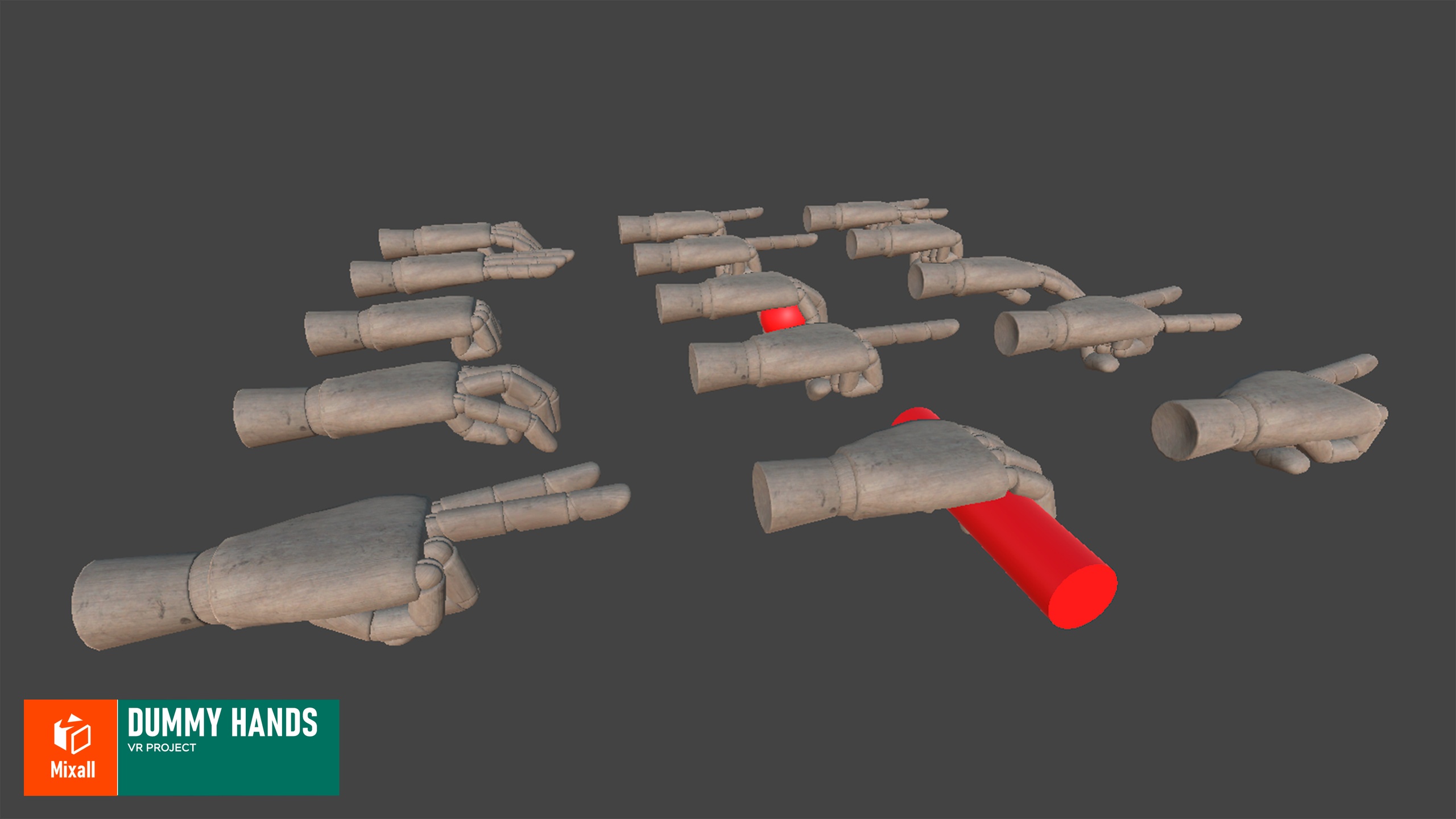 Media 1 for listing Dummy hands - VR project