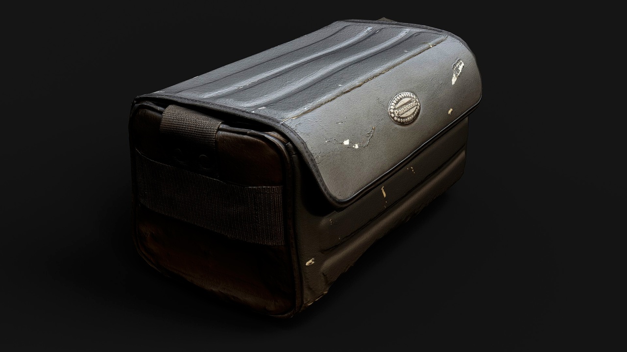 Media 1 for listing bag damaged retro house prop PBR photogrammetry