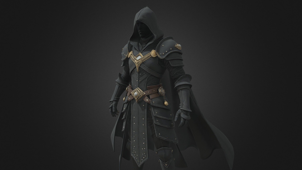 Media 1 for listing Royal Shadow Assassin Model