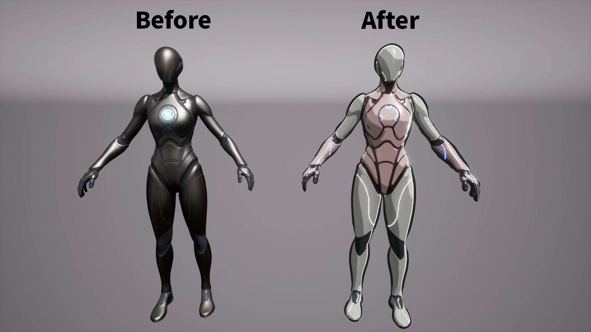 Media 1 for listing Character Toon Shader
