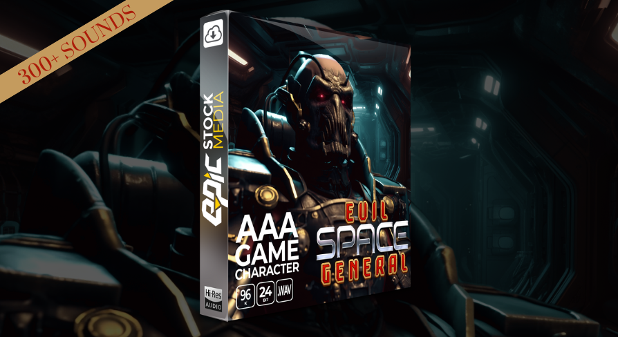 Game Character Evil Space General | Fab