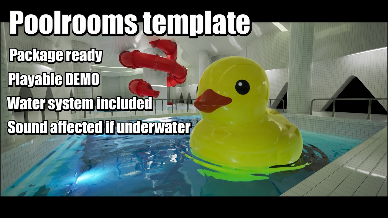 商品 PoolRooms Template 的媒体 1
