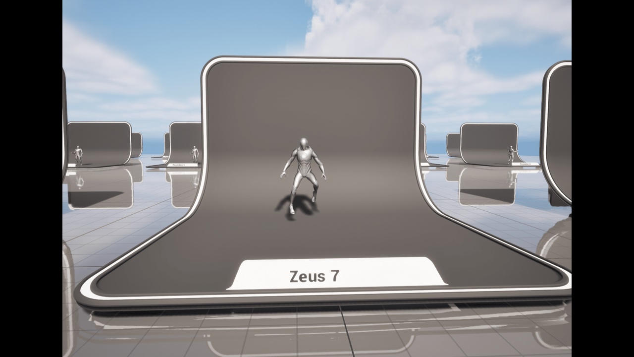 Media 1 for listing MOCAP - Greek Gods Animations Motion Capture